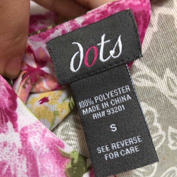 Floral top, sheer blouse. - Picture 6 of 7